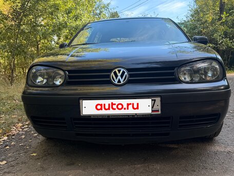 1999 Volkswagen Golf IV, чёрный, 549000 рублей, вид 2