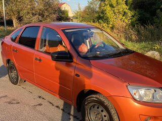 2014 Lada (ВАЗ) Granta I, оранжевый, 300000 рублей, вид 3