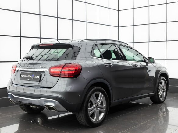 2017 Mercedes-Benz GLA 250 I (X156) Рестайлинг, серый - вид 4