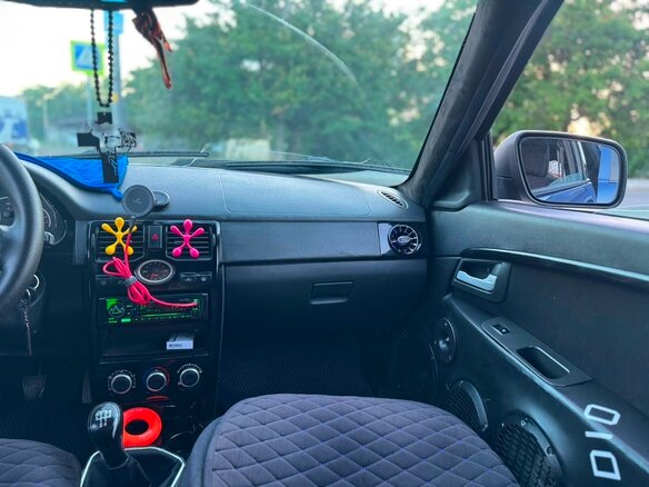 2002 Lada (ВАЗ) 2110, синий, 360000 рублей - вид 22