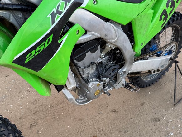 2023 Kawasaki KX 250, зелёный, 460000 рублей - вид 10