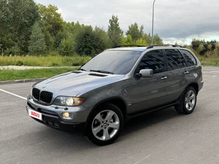 2004 BMW X5 3.0i I (E53) Рестайлинг, серый, 850000 рублей, вид 1