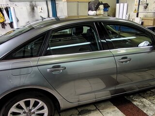 2012 Audi A6 IV (C7), серебристый, 1400000 рублей, вид 2