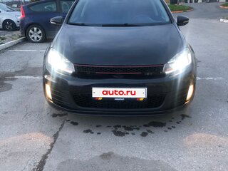 2010 Volkswagen Golf VI, чёрный, 710000 рублей, вид 3