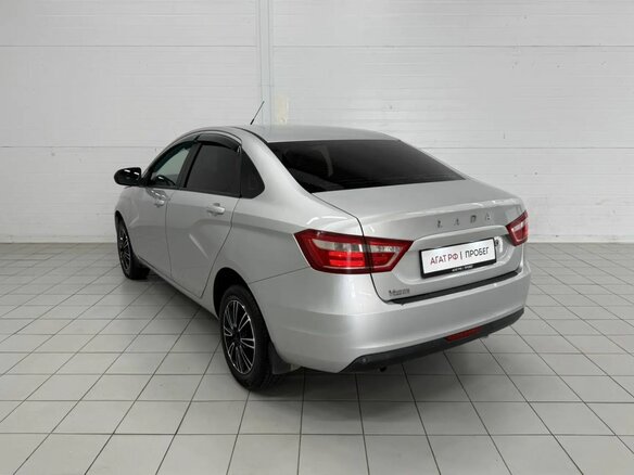 2016 Lada (ВАЗ) Vesta I, серый, 820000 рублей - вид 7