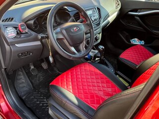 2016 Lada (ВАЗ) Vesta I, красный, 680000 рублей, вид 5