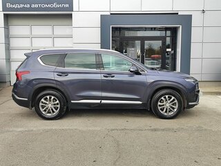 2021 Hyundai Santa Fe IV Рестайлинг, синий, 2689000 рублей, вид 4