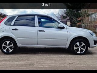 2014 Lada (ВАЗ) Kalina II, серебристый, 475000 рублей, вид 4