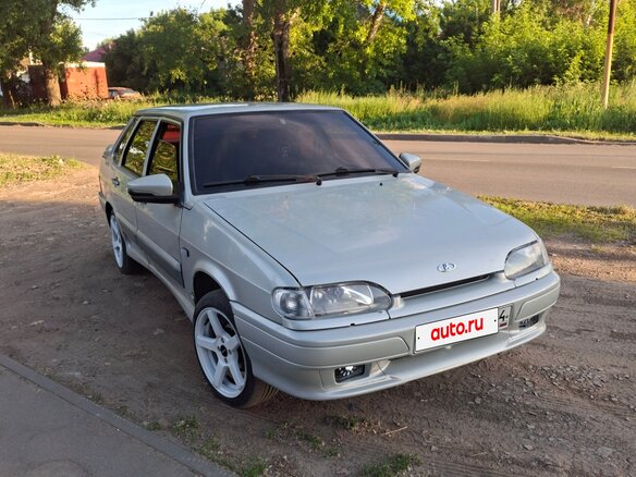 2004 Lada (ВАЗ) 2115, серебристый, 145000 рублей - вид 2