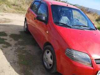 2007 Chevrolet Aveo I, красный, 290000 рублей, вид 1