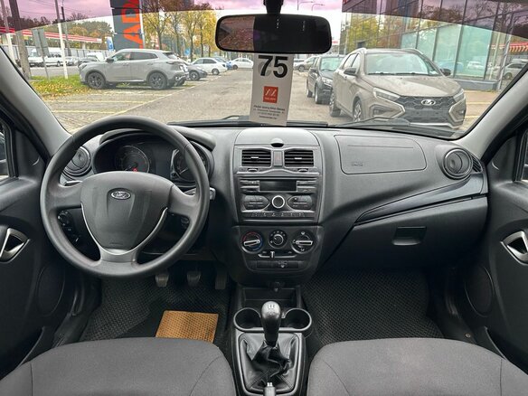 2022 Lada (ВАЗ) Granta I Рестайлинг, чёрный, 599000 рублей - вид 9