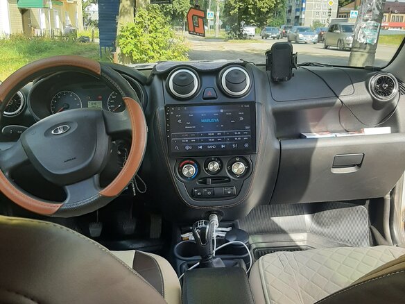2017 Lada (ВАЗ) Granta I, серебристый, 700000 рублей - вид 5