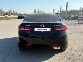 2012 Hyundai Elantra V (MD), чёрный, 950000 рублей, вид 4