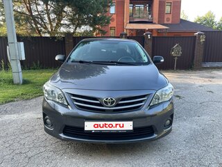 2010 Toyota Corolla X (E140, E150) Рестайлинг, серый, 770000 рублей, вид 2