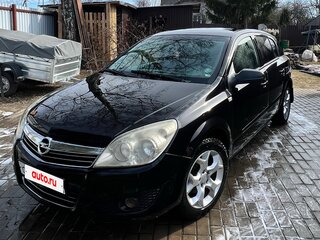 2008 Opel Astra H Рестайлинг, чёрный, 350000 рублей, вид 2