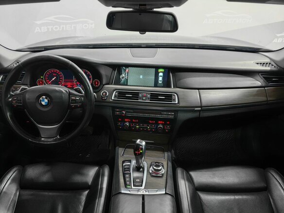 2013 BMW 7 серии Long 750Li xDrive V (F01/F02/F04) Рестайлинг, чёрный, 1620000 рублей - вид 8