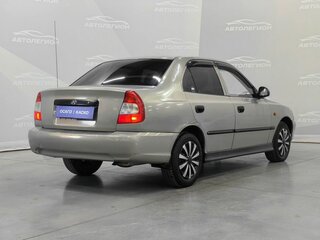 2008 Hyundai Accent ТагАЗ II, бежевый, 240000 рублей, вид 5