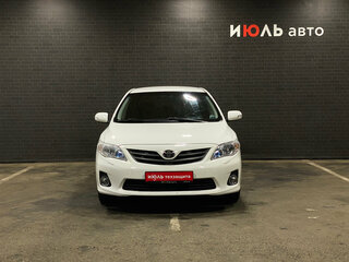 2010 Toyota Corolla X (E140, E150) Рестайлинг, белый, 1169000 рублей, вид 2