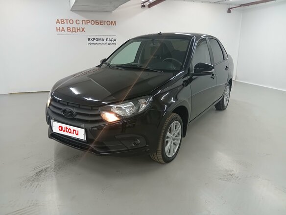 2023 Lada (ВАЗ) Granta I Рестайлинг, чёрный - вид 9