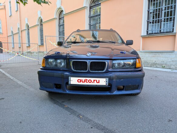 1998 BMW 3 серии 316i III (E36), синий - вид 2