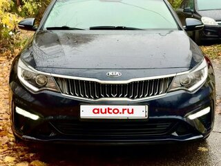 2019 Kia Optima IV Рестайлинг, синий, 1890000 рублей, вид 3