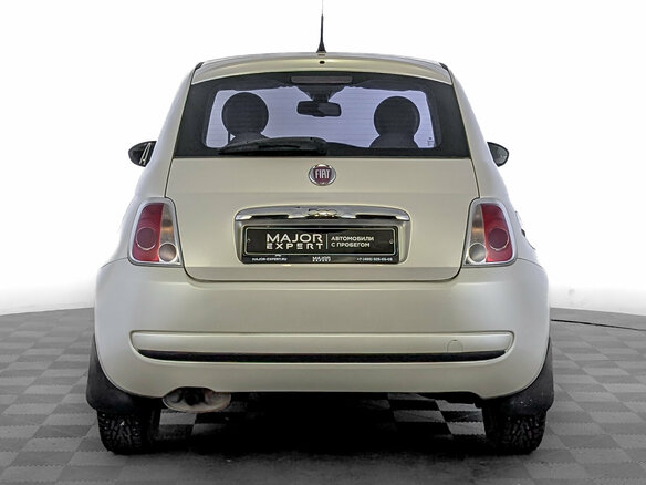 2010 Fiat 500 II, белый, 730000 рублей - вид 5