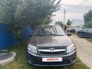 2016 Lada (ВАЗ) Granta I, серебристый, 550000 рублей, вид 1
