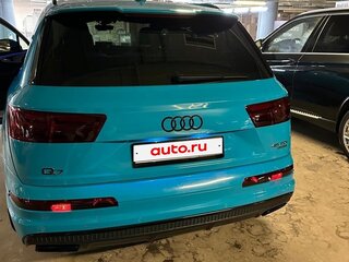 2019 Audi Q7 II (4M), голубой, 6000000 рублей, вид 2