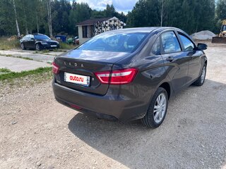 2017 Lada (ВАЗ) Vesta I, коричневый, 850000 рублей, вид 4