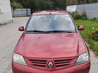 2009 Renault Logan I, красный, 300000 рублей, вид 1