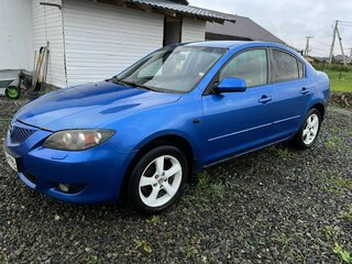 2006 Mazda 3 I (BK), синий, 385000 рублей, вид 2