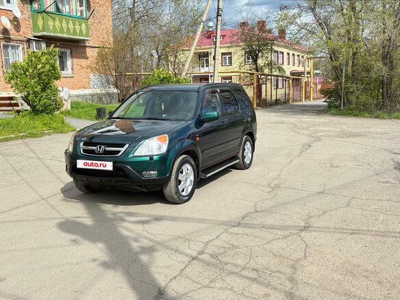 2002 Honda CR-V II, зелёный, 750000 рублей - вид 1