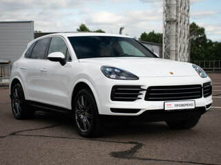 2019 Porsche Cayenne III, белый, 5341000 рублей, вид 3