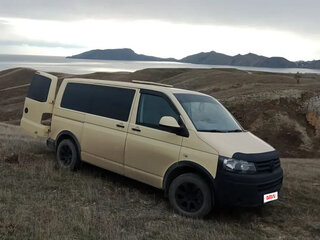 2013 Volkswagen Transporter 4MOTION T5 Рестайлинг, бежевый, 1930000 рублей, вид 3