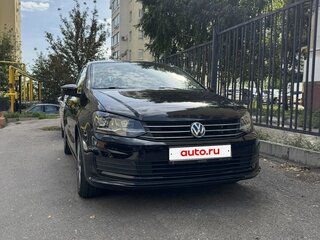 2019 Volkswagen Polo V Рестайлинг, чёрный, 1800000 рублей, вид 1