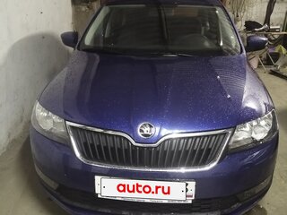 2019 Skoda Rapid I Рестайлинг, синий, 1950000 рублей, вид 1
