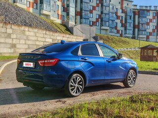 2019 Lada (ВАЗ) Vesta I, синий, 950000 рублей, вид 1
