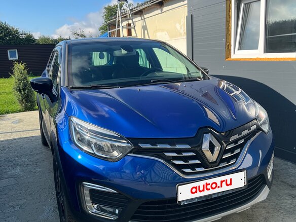 2020 Renault Kaptur I Рестайлинг, синий, 2100000 рублей