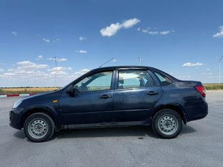 2013 Lada (ВАЗ) Granta I, синий, 345000 рублей, вид 4