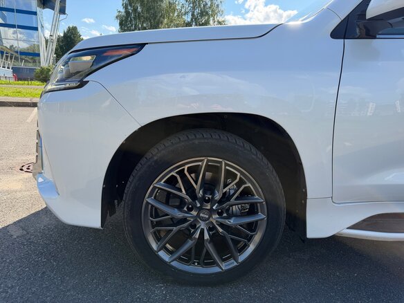 2017 Lexus LX 450d III Рестайлинг 2, белый - вид 12