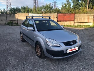 2007 Kia Rio II, серебристый, 345000 рублей, вид 4