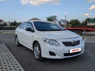 2009 Toyota Corolla X (E140, E150), белый, 730000 рублей, вид 2