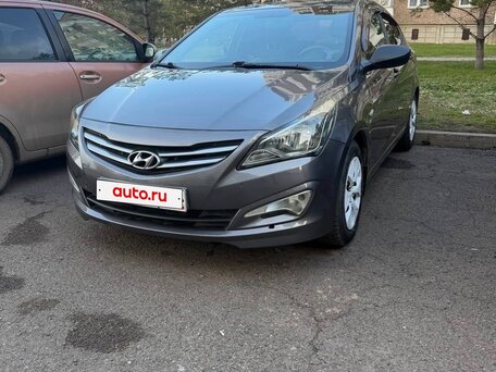 2016 Hyundai Solaris I Рестайлинг, серый, 999000 рублей, вид 1