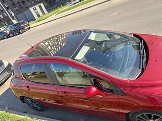 2011 Peugeot 308 I Рестайлинг, красный, 490000 рублей, вид 4