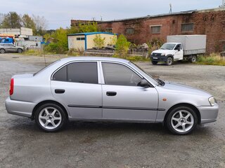 2007 Hyundai Accent ТагАЗ II, серый, 630000 рублей, вид 4