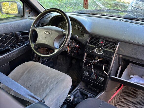 2007 Lada (ВАЗ) Priora I, серебристый, 120000 рублей
