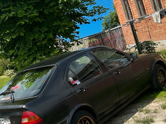1996 Honda Civic VI, чёрный, 200000 рублей - вид 3