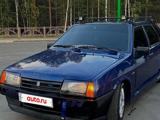 2002 Lada (ВАЗ) 21093i, синий, 230000 рублей, вид 2