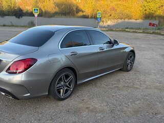 2019 Mercedes-Benz C-Класс 180 IV (W205) Рестайлинг, серебристый, 2600000 рублей, вид 4