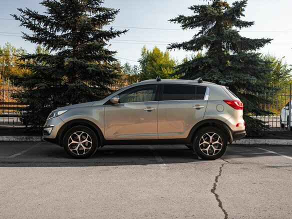 2013 Kia Sportage III, серебристый, 1229000 рублей - вид 6